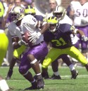 Michigan football coach honors late teammate Zia Combs before rivalry game