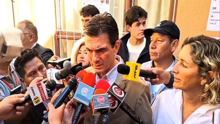 Rodrigo Paz emite su voto en Tarija y llama a una masiva participación en las elecciones