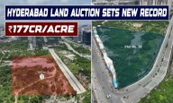Hyderabad’s Raidurg Land Auction Breaks Records: ₹177 Crore Per Acre Sets New Telangana Benchmark