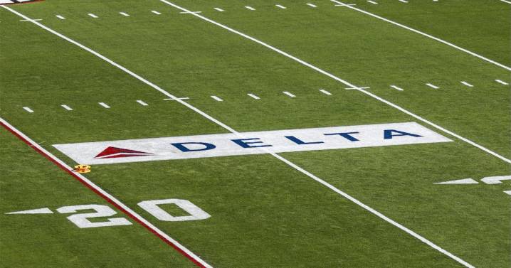 Sanford Stadium playing surface to display Delta logo beginning Saturday