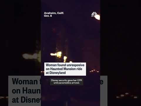 Woman found unresponsive on Disneyland ride