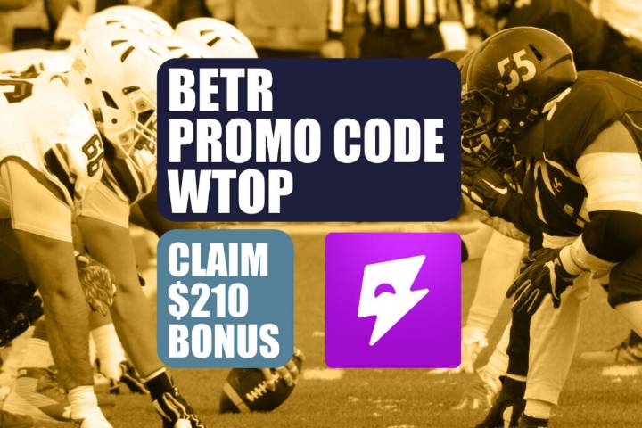 Betr Promo Code WTOP: Claim $210 Bonus for Late CFB, NFL Entries