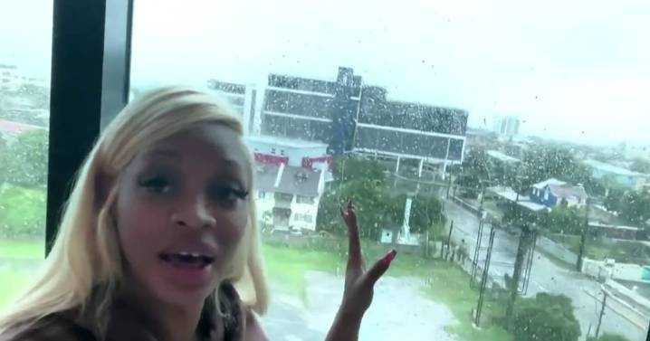 U.S. tourist describes sheltering from Hurricane Melissa