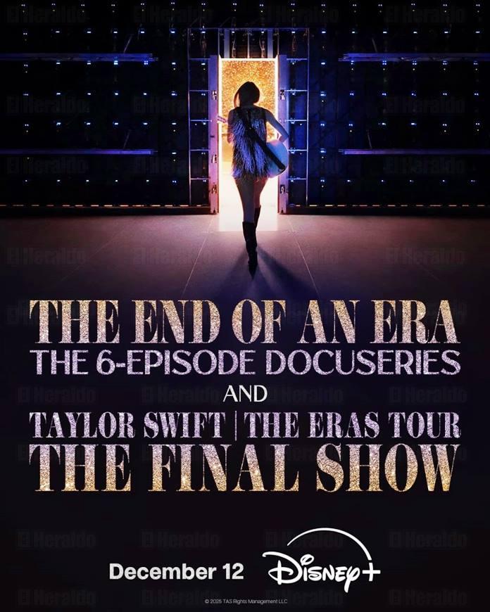 Termina Taylor Swift era con miniserie documental