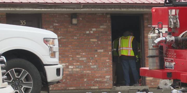 ‘Everything is melted and black’: Man facing arson charges after motel fire