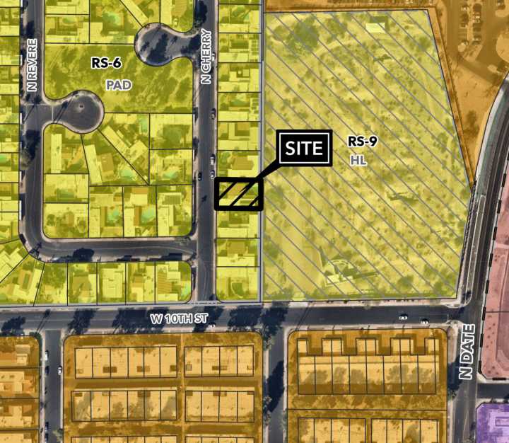 Setbacks reduced at Mesa home for proposed addition