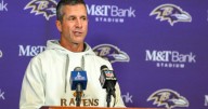 Harbaugh rejects the idea of staff changes as the Ravens stagger into their bye week