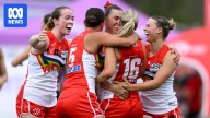 Swans stun Blues in 39-point AFLW win to end four