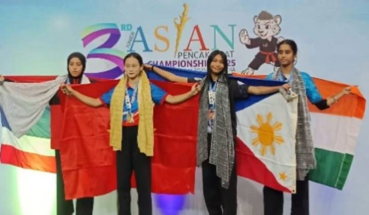 Andaman’s Angel Aleta Wins Bronze at Junior Asian Pencak Silat Championship
