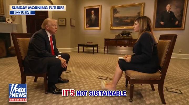 Trump admitió que “no es sostenible” el incremento de los aranceles de EE.UU. contra China
