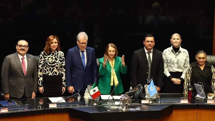 Las violaciones al derecho internacional no pueden quedar impunes: ONU en sesión solemne del Senado