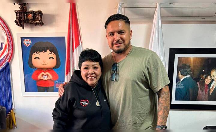 ¿Juan Manuel 'Loco' Vargas postulará al Congreso? Presidenta de Somos Perú sube foto con exfutbolista en redes del partido