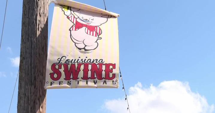 Basile celebrates its roots with annual Southwest Louisiana Swine Festival