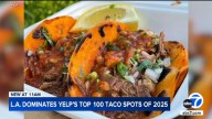 Los Angeles dominates Yelp's top 100 taco spots of 2025