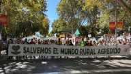 Más de 400 colectivos de la España Rural protestan en Madrid contra el abandono de los pueblos
