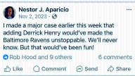 Dear John Harbaugh: At 1-5, I’m still coming up empty in search of accountability (and integrity) with ‘your’ Ravens