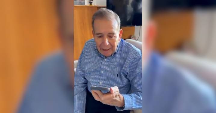 La reacción de Edmundo González tras el Nobel a María Corina: «Esto es un carajazo»