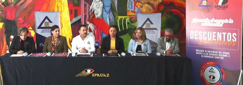 Canacozac Busca Aumentar sus Ventas, Firma Convenio con Sindicato de la UAZ
