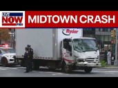 Midtown Manhattan box truck crash: At least 9 injured