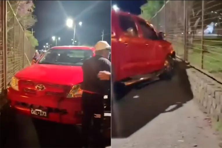 Circulaba alcoholizado, sin seguro y chocó: tenía la licencia de conducir vencida