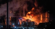 Massive fire erupts at Chevron refinery just outside of LA