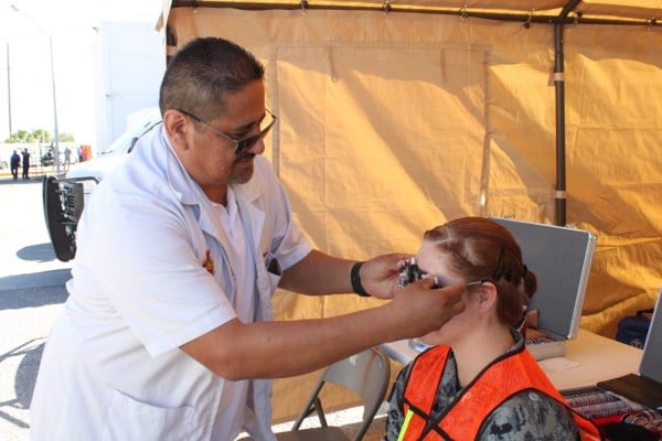 Llevan Brigada Médica a cadetes de la Guardia Nacional