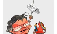 Caricatura De Leo Parra :Desnudando intenciones