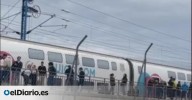 Casi un millar de pasajeros, auxiliados en Ballobar (Huesca) tras la avería de un tren de alta velocidad con destino Madrid
