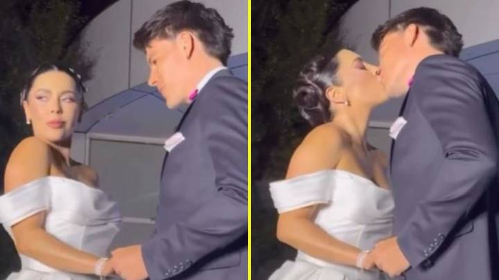 Daniela Aránguiz se viste de novia junto a Cuco Cerda y no descarta llegar nuevamente al altar: "Lo logré"