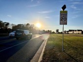 A safer walk to Alexandria's Voyager Elementary School makes progress
