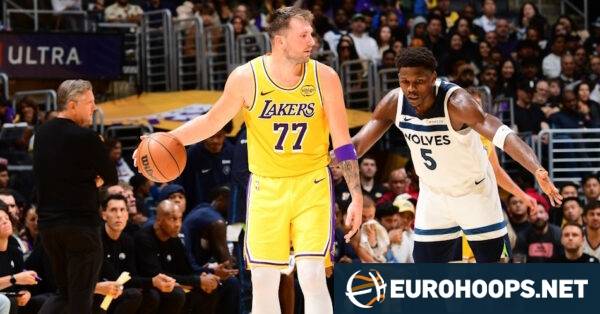 Luka Doncic put up 49 points in Lakers win