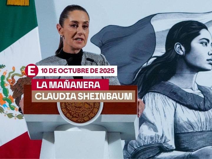 La 'Mañanera' de Sheinbaum: Temas de la conferencia del 10 de octubre de 2025