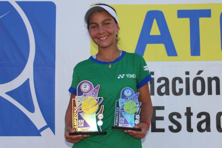Naia la tenista larense de 13 años en sub 18 y el secreto de campeona: «Mi mente carga mi cuerpo»