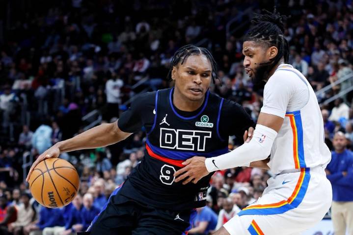 Pistons plan to dive more into Ausar Thompson’s ability as a ball