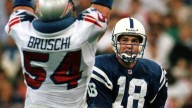 Peyton Manning tells Tedy Bruschi to get on Indianapolis Colts bandwagon