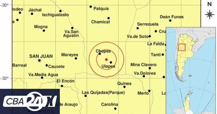 Un fuerte sismo en La Rioja alcanzó a varias ciudades de Córdoba: ¿Lo sentiste?