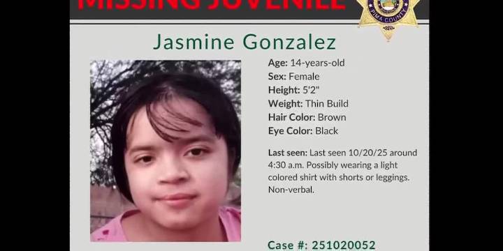 Search for missing juvenile in Pima County