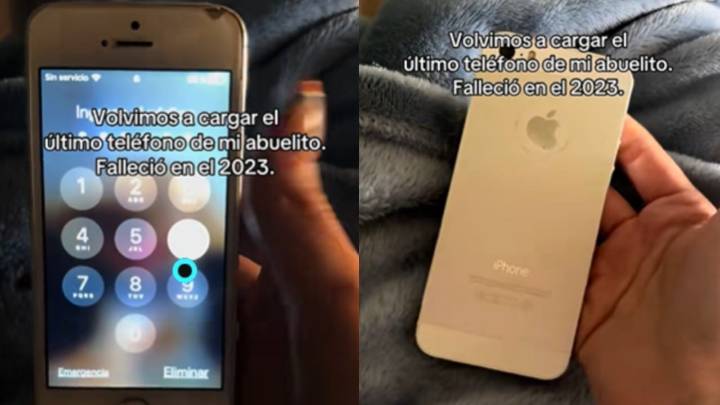 Joven revive los recuerdos de su abuelo al encender su viejo celular: el hallazgo conmovió a millones