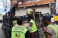 GDC entrega materiales para poner "pepitas" las viviendas en San Pedro