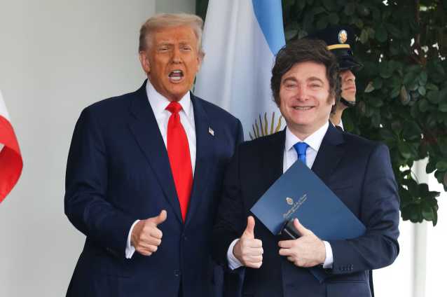 A triunfo electoral de Milei condiciona Trump ayuda a Argentina