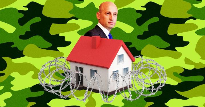 Stephen Miller Scores Free Military House in ‘Trump Green Zone’