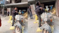 ‘AI Vs Desi Technology:’ Haryana Man Turns Scooter Into A DIY Crane, Internet Declares ‘Paaji, Aap Genuine Ho’