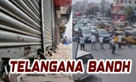 Telangana Bandh Over 42% BC Quota Gets Strong Statewide Response, Public Life Disrupted