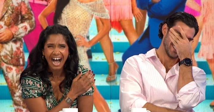 Strictly's Balvinder Sopal told 'don't worry' on Loose Women as Julian Caillon asks 'is this live'