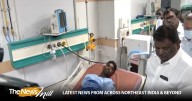 Ennore Power Plant accident : Tamil Nadu Minister S S Sivashankar visits Stanley Hospital to meet injured worker,  pays respect to 9 deceased Labourers
