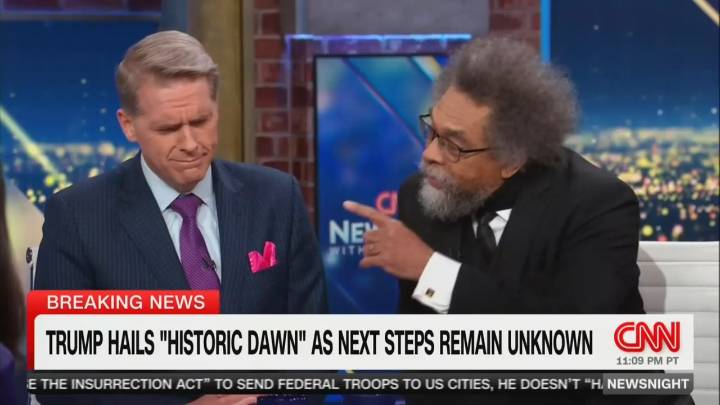 ‘Shot in the Street!’ CNN’s Scott Jennings Brawls With Cornel West Over Israel