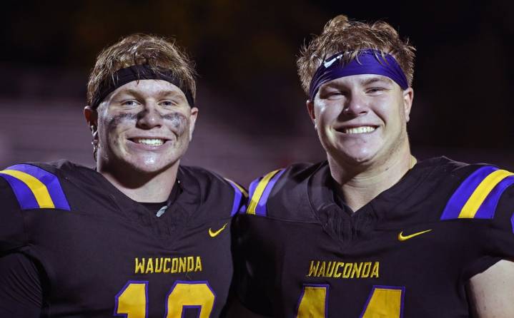 Football: Rudolph brothers lead Wauconda past Antioch