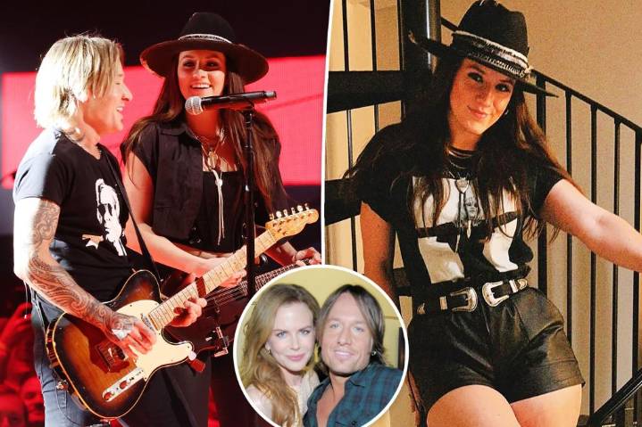 Keith Urban sang to guitarist Maggie Baugh in flirty onstage moment before changing Nicole Kidman