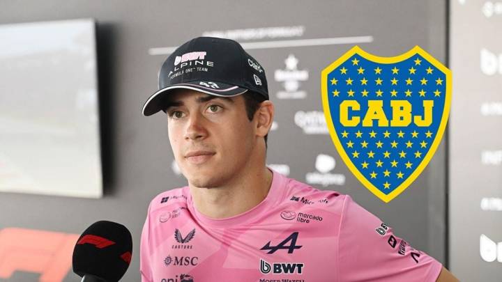 La reacción de Franco Colapinto al ver a un nene con la camiseta de Boca en el GP de México