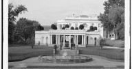 Historical photos of the White House's East Wing
